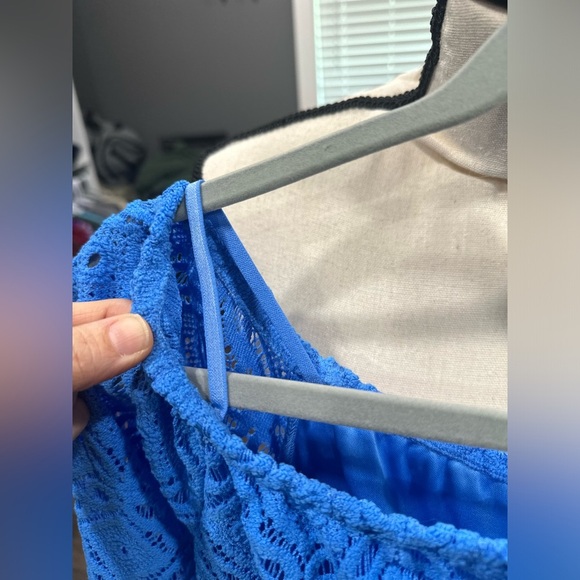 Lilly Pulitzer Lana Skort Romper Dress Size Small Blue Shell Lace Preppy Skort - Picture 5 of 9